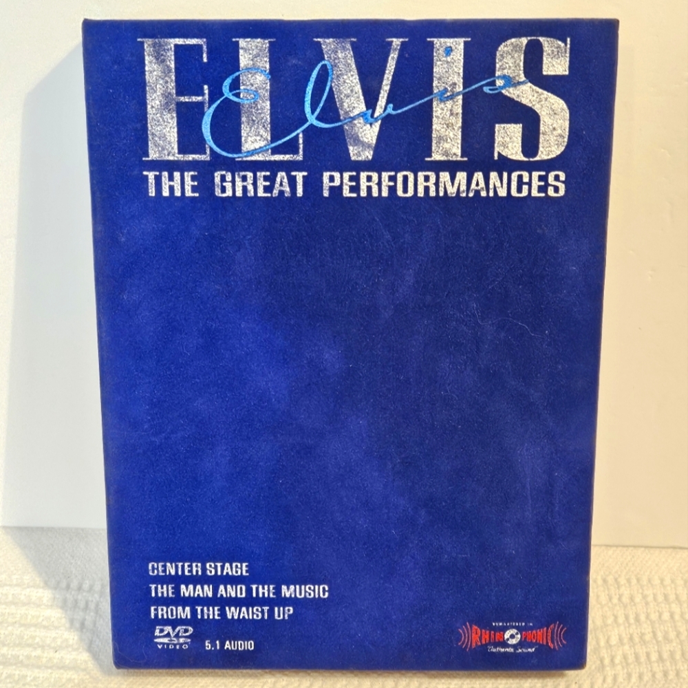 🌺 Elvis The Great Performances 3 Three DVD's